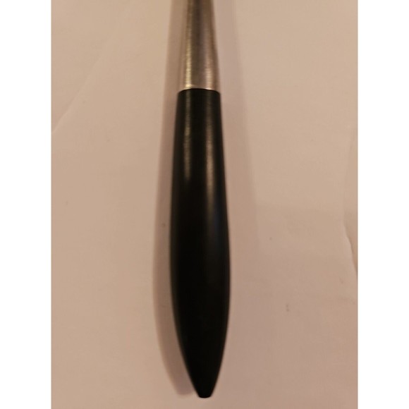 Vintage Epic Teaspoons Set Eight Forged Stainless Japan Wood Handle Canoe  MCM - Picture 5 of 7